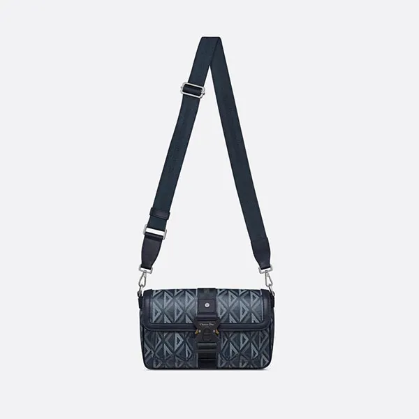 Túi Đeo Chéo Dior Hit The Road Bag With Strap Màu Xanh Navy - Túi xách - Vua Hàng Hiệu