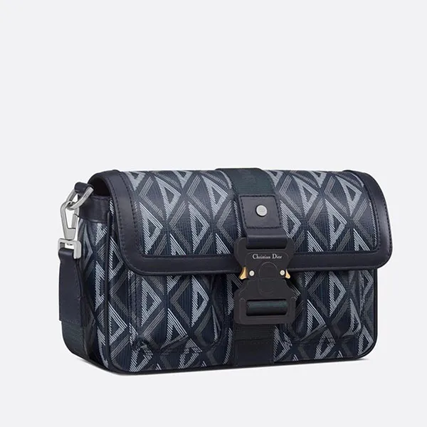Túi Đeo Chéo Dior Hit The Road Bag With Strap Màu Xanh Navy - Túi xách - Vua Hàng Hiệu