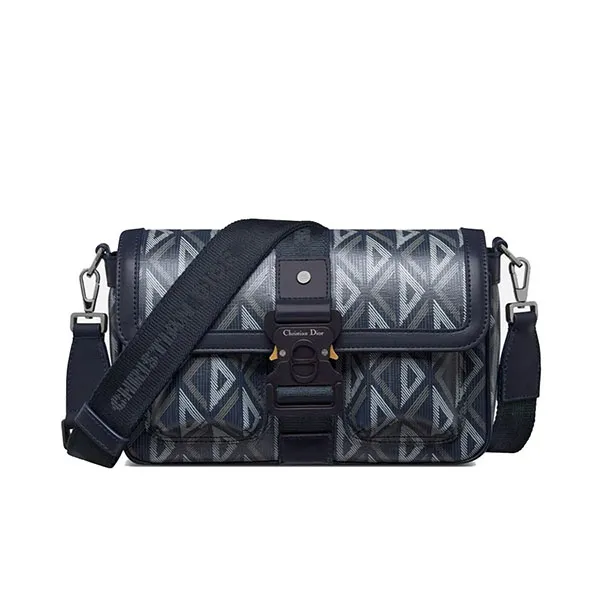 Túi Đeo Chéo Dior Hit The Road Bag With Strap Màu Xanh Navy - Túi xách - Vua Hàng Hiệu