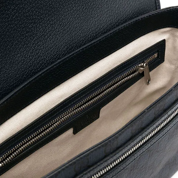 Túi Đeo Chéo Gucci Medium Ophidia Messenger Bag Màu Xanh Navy