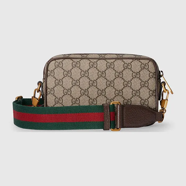 Túi Đeo Chéo Gucci Ophidia GG Mini Bag 746308-96IWT-8745 Màu Nâu Be - Túi xách - Vua Hàng Hiệu