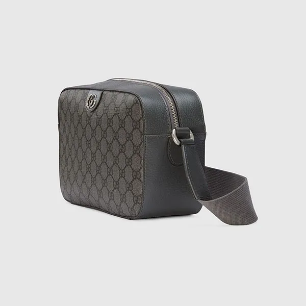 Túi Đeo Chéo Gucci Ophidia Medium Messenger Bag Grey Black Màu Xám Đen - Túi xách - Vua Hàng Hiệu