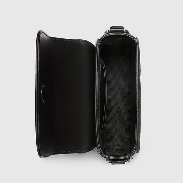 Túi Đeo Chéo Nam Gucci GG Black Mini Bag 791741 FADJA 1042 Màu Đen - Túi xách - Vua Hàng Hiệu