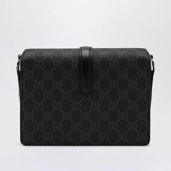 Túi Đeo Chéo Nam Gucci GG Super Mini Bag 816953FAD8C Màu Đen - Túi xách - Vua Hàng Hiệu
