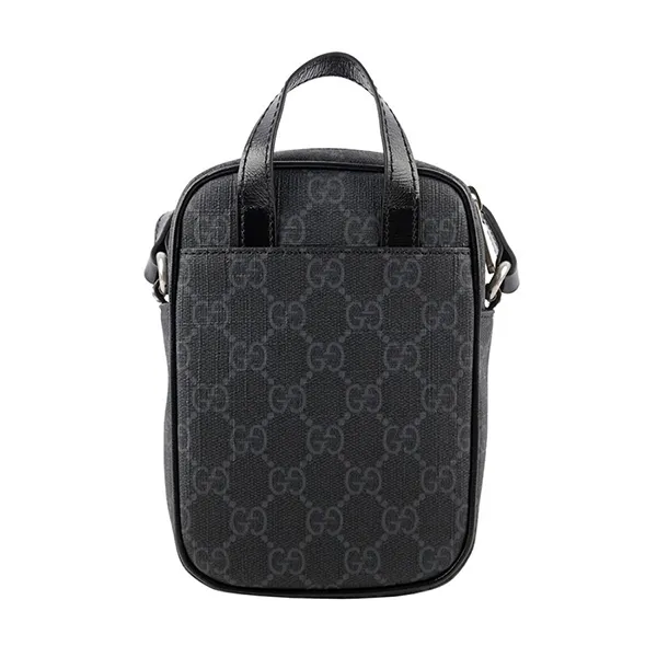 Túi Đeo Chéo Nam Gucci Interlocking G Mini Shoulder Bag Black Màu Đen - Túi xách - Vua Hàng Hiệu