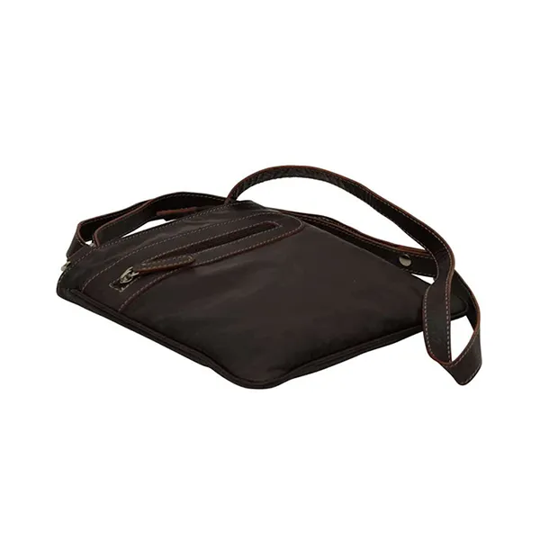Túi Đeo Chéo Nam Old Angler 086161TM Màu Nâu Đậm