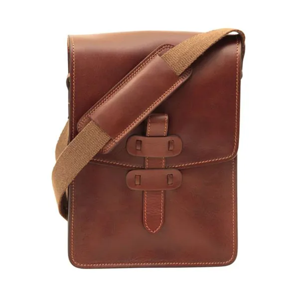 Túi Đeo Chéo Nam Old Angler Bag 411489MA Màu Nâu