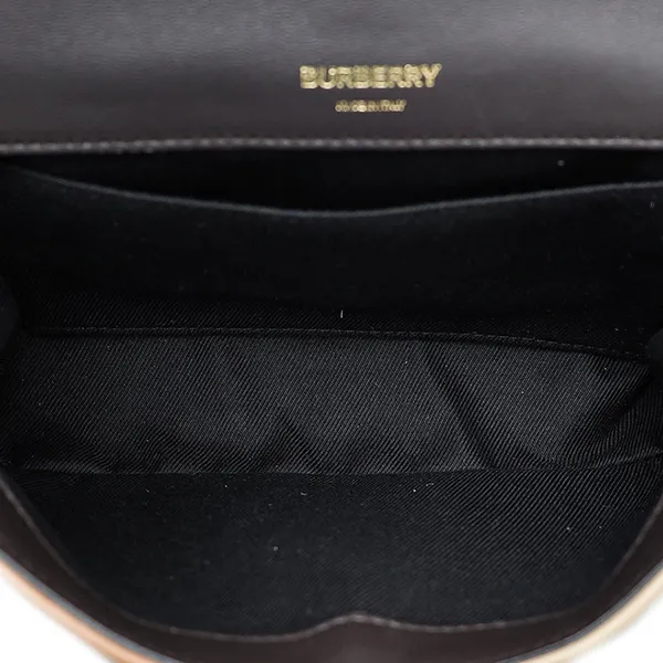 Túi Đeo Chéo Nữ Burberry Colorblock Quilted Small Lola Chain Bag Màu Be Nâu - Túi xách - Vua Hàng Hiệu