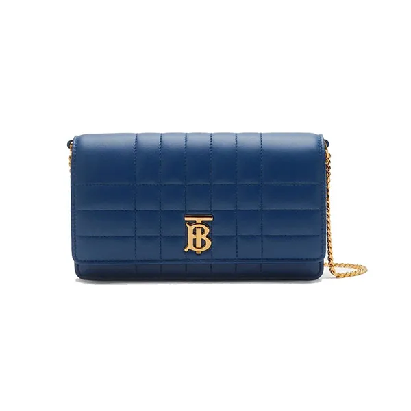 Túi Đeo Chéo Nữ Burberry Lola Clutch Màu Xanh Blue - Túi xách - Vua Hàng Hiệu