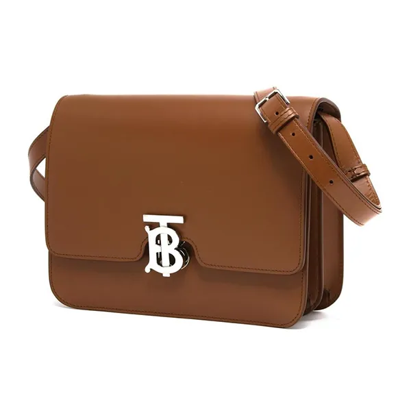 Túi Đeo Chéo Nữ Burberry TB Medium Malt Brow Crossbody Bag 8010337 Màu Nâu - Túi xách - Vua Hàng Hiệu