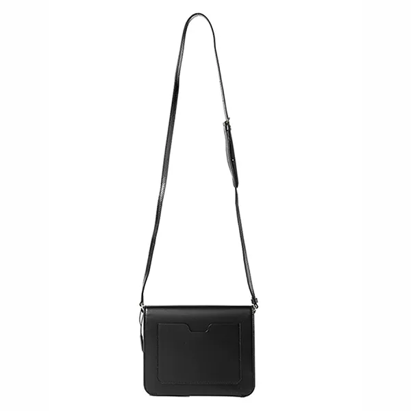 Túi Đeo Chéo Nữ Burberry TB Mini Leather Shoulder/Clutch Bag Màu Đen