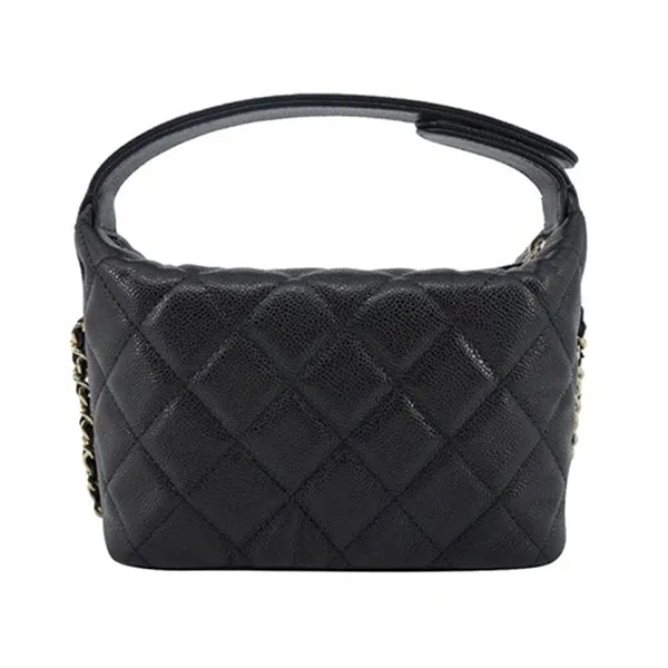Túi Đeo Chéo Nữ Chanel C Logo Hobo Màu Đen - Túi xách - Vua Hàng Hiệu
