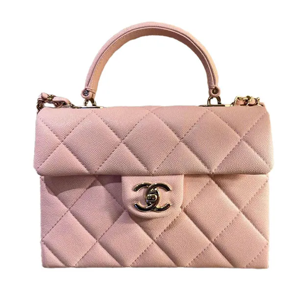 Túi Đeo Chéo Nữ Chanel Trendy Caviar Bag Màu Hồng - Túi xách - Vua Hàng Hiệu