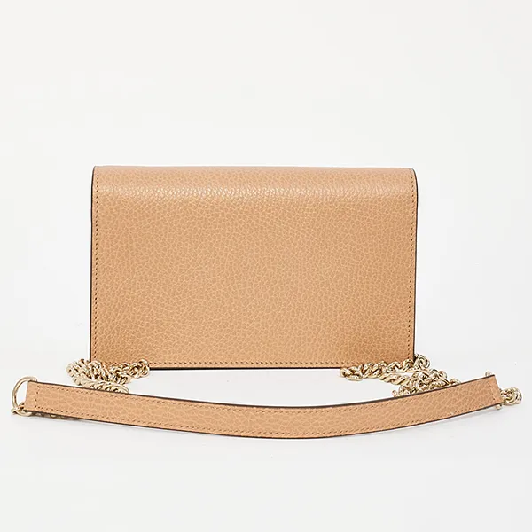 Túi Đeo Chéo Nữ Gucci Interlocking G Crossbody Chain Bag Màu Be - Túi xách - Vua Hàng Hiệu