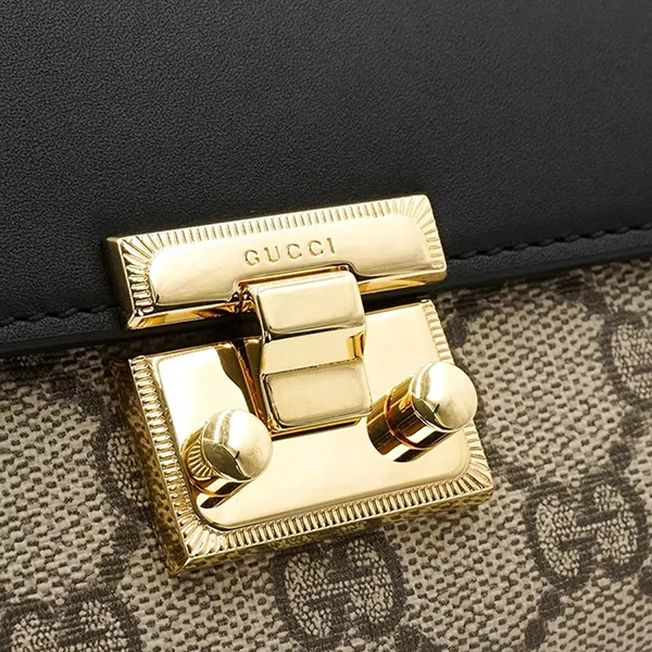 Túi Đeo Chéo Nữ Gucci Padlock Chain Wallet Bag 453506 Màu Be