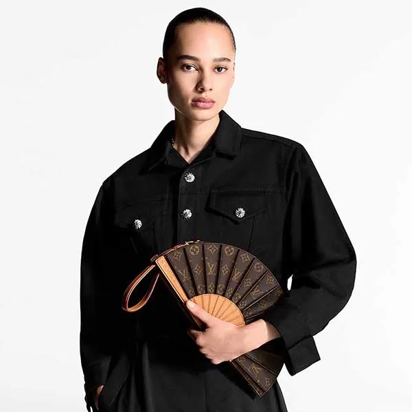 Túi Đeo Chéo Nữ Louis Vuitton LV Fan M14804 Màu Nâu - Túi xách - Vua Hàng Hiệu
