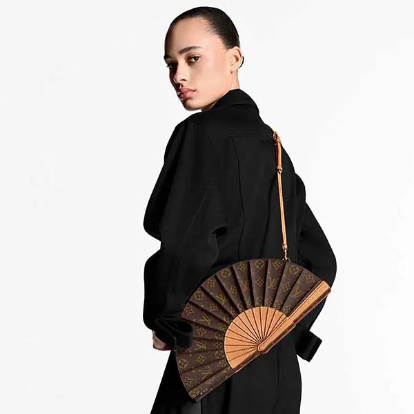 Túi Đeo Chéo Nữ Louis Vuitton LV Fan M14804 Màu Nâu - Túi xách - Vua Hàng Hiệu