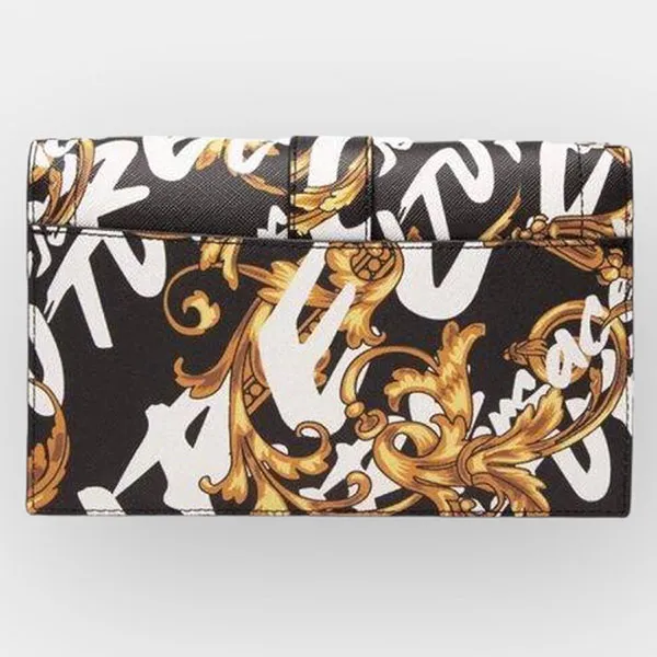 Túi Đeo Chéo Nữ Versace Jeans Couture Shoulder Bag 73VA5PF6 G89 Màu Đen - Túi xách - Vua Hàng Hiệu