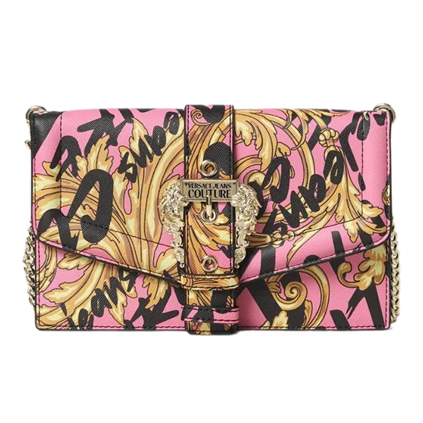 Túi Đeo Chéo Nữ Versace Jeans Couture Shoulder Bag Màu Hồng - Túi xách - Vua Hàng Hiệu