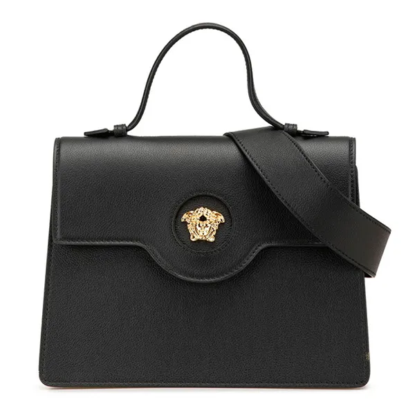Túi Đeo Chéo Nữ Versace Medusa Handbag Màu Đen - Túi xách - Vua Hàng Hiệu