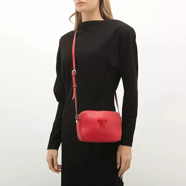 Túi Đeo Chéo Nữ Versace Red Bag Màu Đỏ - Túi xách - Vua Hàng Hiệu
