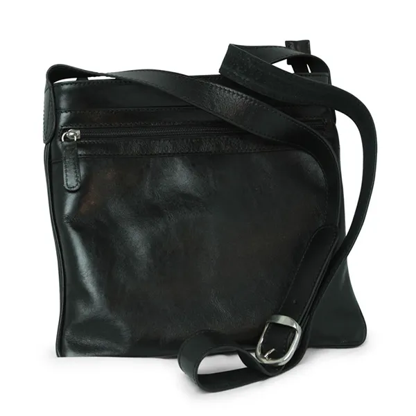 Túi Đeo Chéo Old Angler Leather Cross Body Bag 069789NE - 89NE Màu Đen