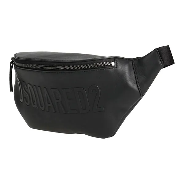 Túi Đeo Hông Nam Dsquared2 Men's Black Belt Bags Màu Đen - Túi xách - Vua Hàng Hiệu