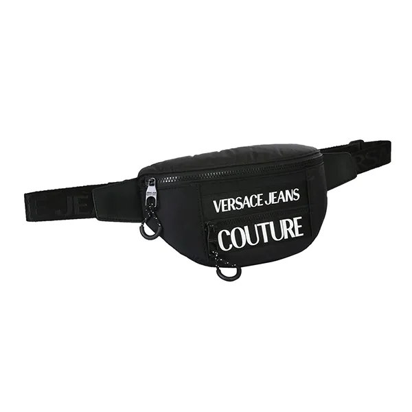 Túi Đeo Hông Nam Versace Jeans Couture Print Belt Bag Màu Đen
