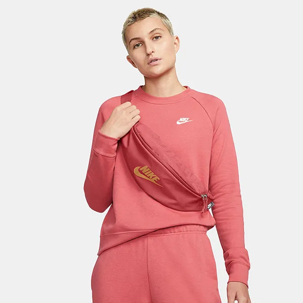 Túi Đeo Hông Nike Heritage Hip Waist Bag DB0490-622 Màu Hồng - Túi xách - Vua Hàng Hiệu