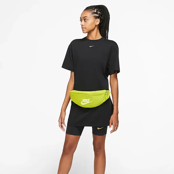 Túi Đeo Hông Nike Heritage Waist Bag DB0490-308 Màu Vàng Chanh - Túi xách - Vua Hàng Hiệu