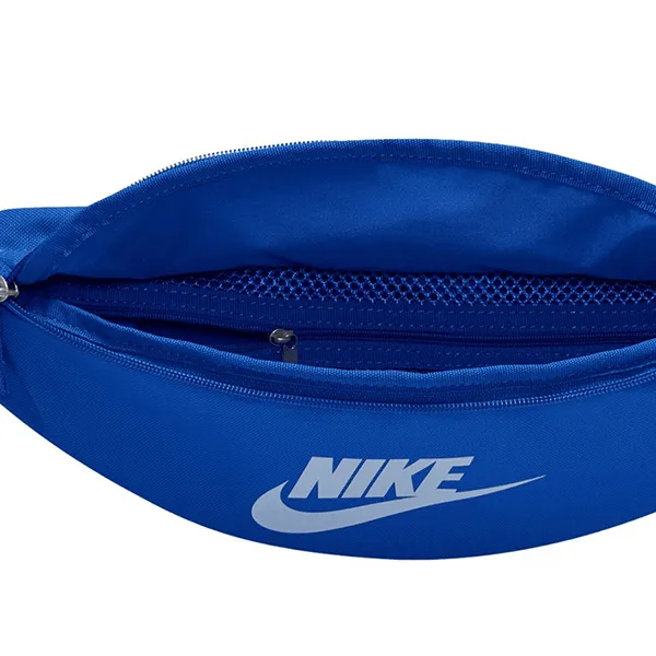Túi Đeo Hông Nike Heritage Waist Bag DB0490-405 Màu Xanh Blue - Túi xách - Vua Hàng Hiệu