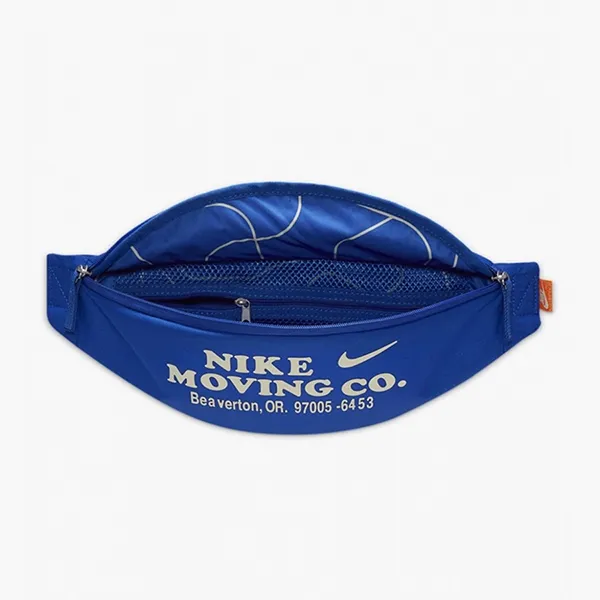Túi Đeo Hông Nike Heritage Waist Bag DV6072-405 Màu Xanh Dương - Túi xách - Vua Hàng Hiệu