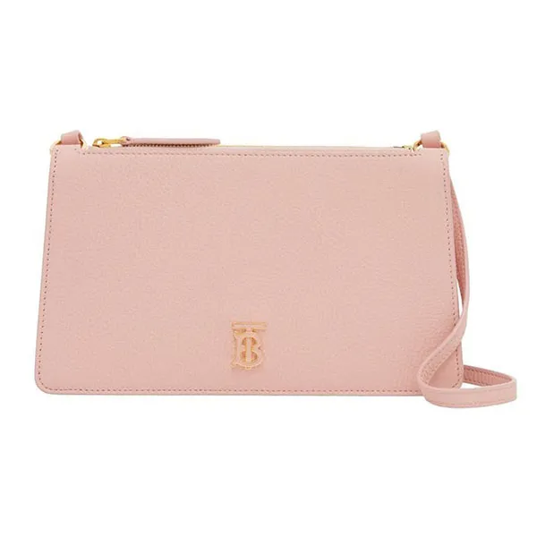Túi Đeo Vai Nữ Burberry Mini TB Shoulder Pouch Màu Hồng - Túi xách - Vua Hàng Hiệu