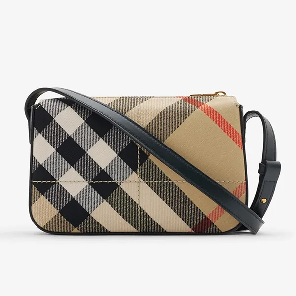 Túi Đeo Vai Nữ Burberry Snip Crossbody Bag 80973541 Màu Be/Đen