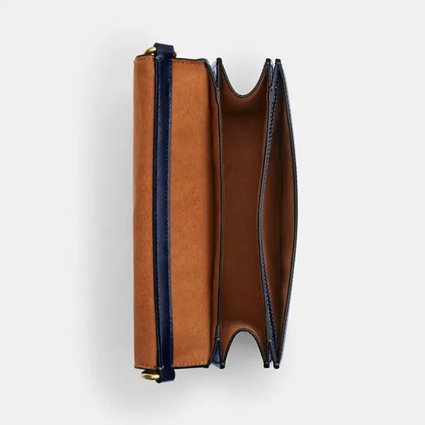 Túi Đeo Vai Nữ Coach Quinn Shoulder Bag CY657 Navy Màu Xanh Navy - Túi xách - Vua Hàng Hiệu