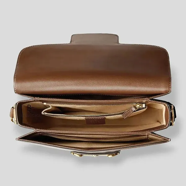 Túi Đeo Vai Nữ Gucci 1955 Horsebit Small Shoulder Bag Màu Be Nâu