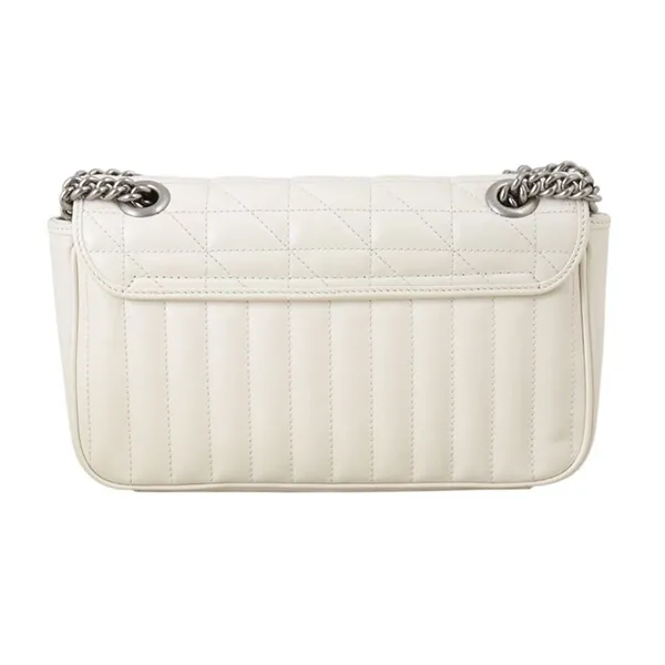 Túi Đeo Vai Nữ Gucci GG Marmont Matelasse Aria Small Shoulder Bag Màu Trắng - Túi xách - Vua Hàng Hiệu