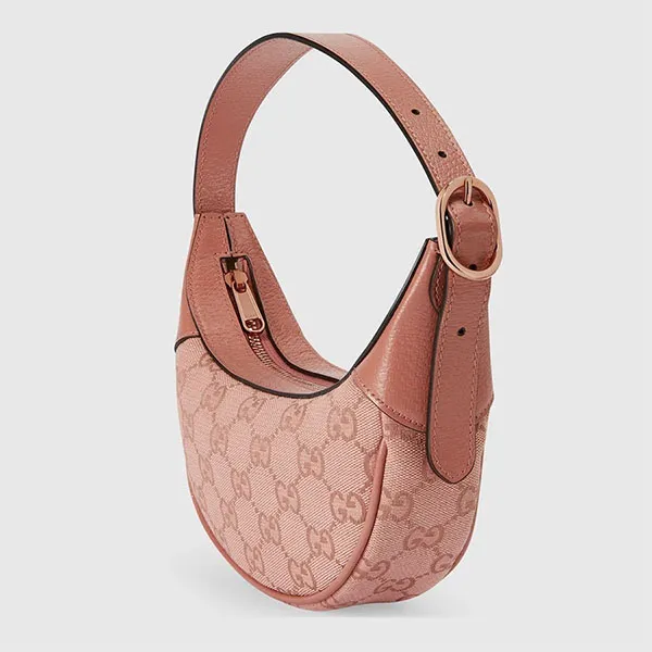 Túi Đeo Vai Nữ Gucci Ophidia GG Mini Bag Pink 658551 FACC7 5748 Màu Hồng - Túi xách - Vua Hàng Hiệu