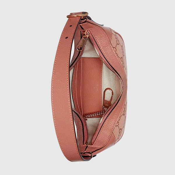Túi Đeo Vai Nữ Gucci Ophidia GG Mini Bag Pink 658551 FACC7 5748 Màu Hồng - Túi xách - Vua Hàng Hiệu