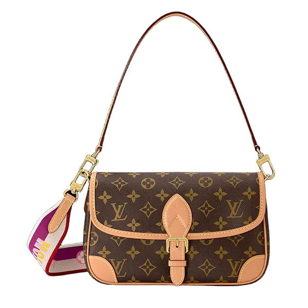 Túi Đeo Vai Nữ Louis Vuitton LV Diane M46049 Màu Hồng Nâu - Túi xách - Vua Hàng Hiệu
