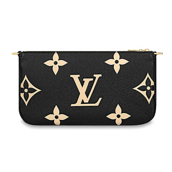 Túi Đeo Vai Nữ Louis Vuitton LV Multi Pochette Accessoires Bag M45777 Màu Đen (Túi Lớn)