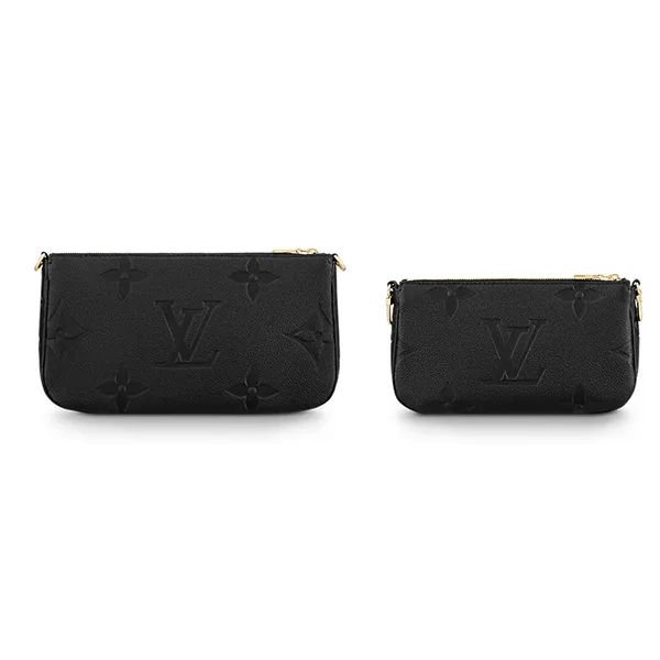 Túi Đeo Vai Nữ Louis Vuitton LV Multi Pochette Accessoires Bag M80399 Màu Đen