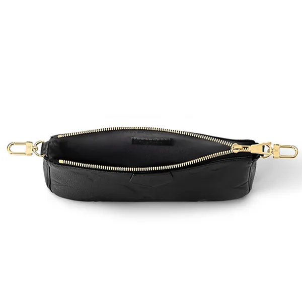 Túi Đeo Vai Nữ Louis Vuitton LV Multi Pochette Accessoires Bag M80399 Màu Đen (Túi Nhỏ)