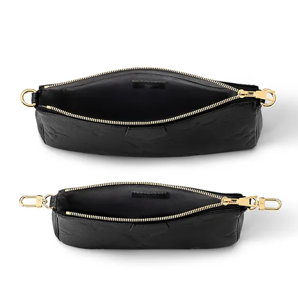 Túi Đeo Vai Nữ Louis Vuitton LV Multi Pochette Accessoires Bag M80399 Màu Đen