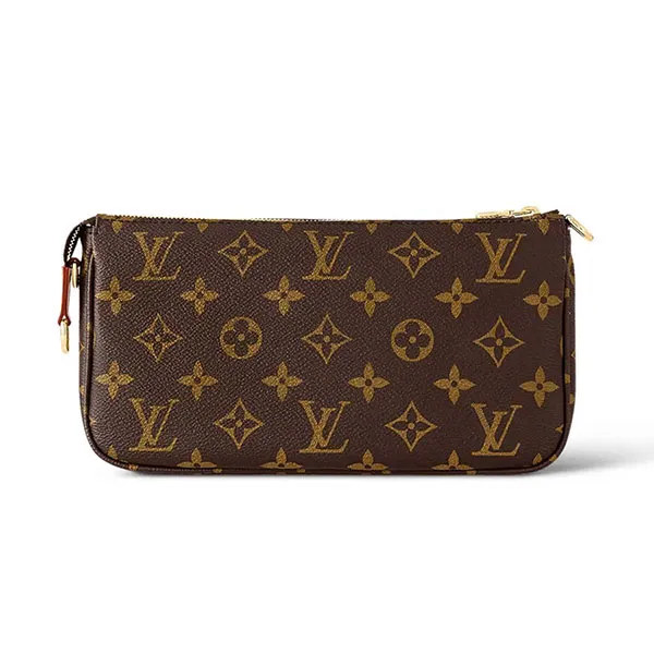 Túi Đeo Vai Nữ Louis Vuitton LV Pochette Accessoires M82766 Màu Nâu - Túi xách - Vua Hàng Hiệu
