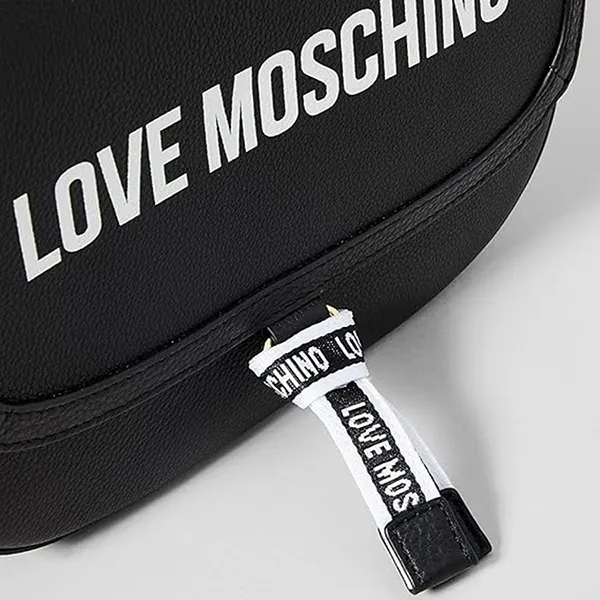 Túi Đeo Vai Nữ Love Moschino Womens Logo On Tape Shoulder Bag Màu Đen - Túi xách - Vua Hàng Hiệu