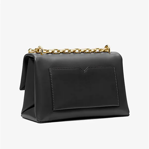 Túi Đeo Vai Nữ Michael Kors MK Cece Medium Shoulder Bag 35F2G0EF8O Màu Đen - Túi xách - Vua Hàng Hiệu