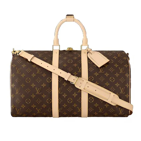 Túi Đựng Đồ Louis Vuitton LV Keepall Bandoulière 45 M41418 Màu Nâu