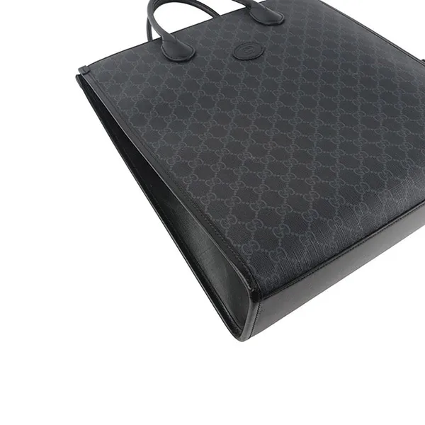 Túi Tote Gucci Medium Tote With Interlocking Màu Đen
