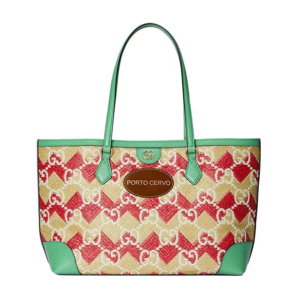 Túi Tote Nữ Gucci Porto Cervo Tote 631685 UYFFG 8648 Phối Màu